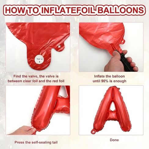 لافتة Happy Galentine's Day ديكورات Galentines Gang Bolloons، لوازم حفلات Galentines وإكسسواراتها للفتيات والسيدات الليلية ودعامات الصور، أحمر in Kuwait