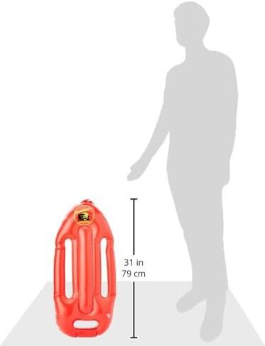 Smiffys Baywatch Lifeguard Inflatable Float Prop Red (1) in Saudi Arabia