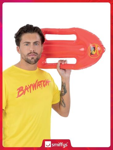 Smiffys Baywatch Lifeguard Inflatable Float Prop Red (1) in Saudi Arabia