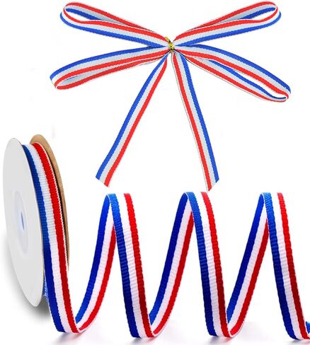 Mupera Premium Navy Blue Burlap Wired Ribbon 1 Inch x 30 Feet - Thick Fade & Puncture Resistant Craft Ribbon for Wedding Decor, Gift Wrapping, Bows & Wreath Making in Saudi Arabia