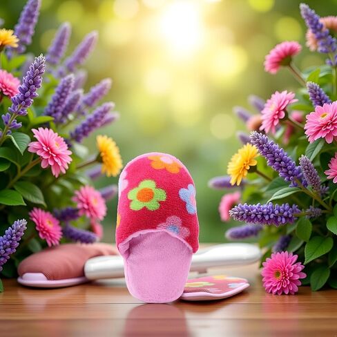 1Pc Pink Cute Pet Puppy Dog Cat Slipper Shape Plush Chew Play Toy Flip-Flops Squeaky Toys Dog Squeak Toys Pet Supplies, Fun for Indoor Puppies and Senior Pups, Plush No Mess Chew and Play in Saudi Arabia