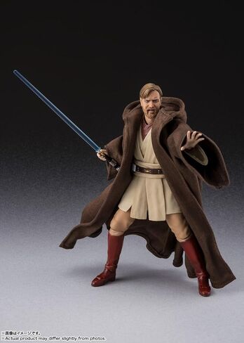 TAMASHII Nations S.H. Figuarts Star Wars Episode III:OBI-Wan Kenobi - Classic Ver.- (Star Wars: Revenge of The Sith) Approx. 5.9 inches (150 mm), PVC & ABS & Fabric, Pre-Painted Action Figure in Saudi Arabia