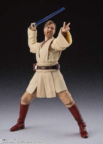 TAMASHII Nations S.H. Figuarts Star Wars Episode III:OBI-Wan Kenobi - Classic Ver.- (Star Wars: Revenge of The Sith) Approx. 5.9 inches (150 mm), PVC & ABS & Fabric, Pre-Painted Action Figure in Saudi Arabia