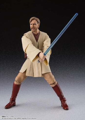 TAMASHII Nations S.H. Figuarts Star Wars Episode III:OBI-Wan Kenobi - Classic Ver.- (Star Wars: Revenge of The Sith) Approx. 5.9 inches (150 mm), PVC & ABS & Fabric, Pre-Painted Action Figure in Saudi Arabia