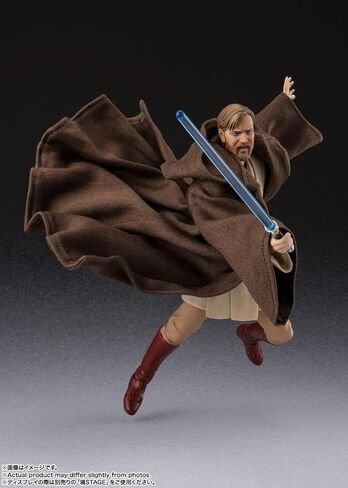 TAMASHII Nations S.H. Figuarts Star Wars Episode III:OBI-Wan Kenobi - Classic Ver.- (Star Wars: Revenge of The Sith) Approx. 5.9 inches (150 mm), PVC & ABS & Fabric, Pre-Painted Action Figure in Saudi Arabia