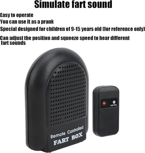 Electronic Remote Control Fart Box, Funny Tricky Fart Box Toy, Fart Sound Machine in Saudi Arabia