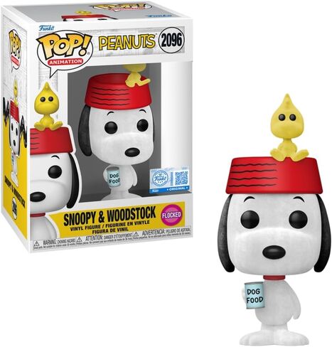 Snoopy & Woodstock Exclusive Funko Pop! (Flocked) in Saudi Arabia