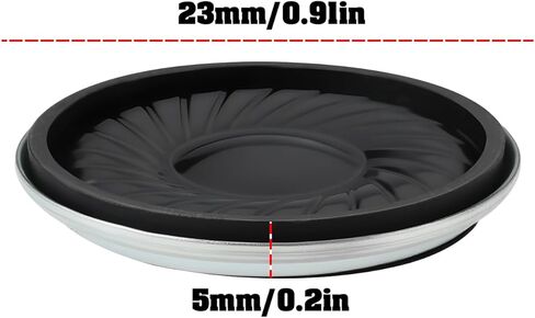 SING F LTD 4Pcs 23mm 4Ohm 1W Speakers 56334 23x5mm Compatible with H0 Model Railway in Saudi Arabia