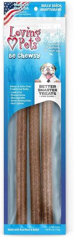 Loving Pets - Be Chewsy Antler Alternative Dog Chew Treats for Small, Medium & Large Dogs (2 Pack) in Kuwait