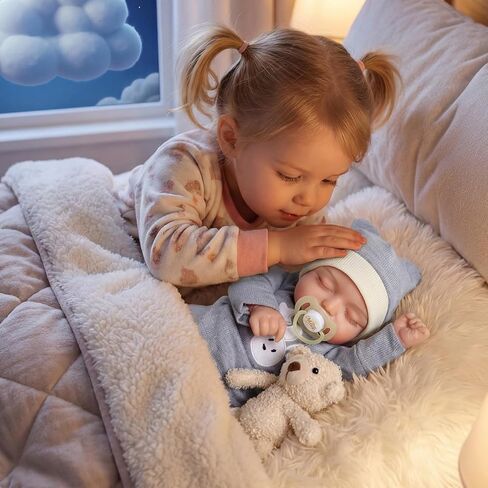 BABESIDE Reborn Baby Dolls Boy – 20 Inch Closed-Eye Realistic Baby Doll, Sleeping Newborn Doll with Accessories for Kids Age 3+, Pretend Play and Collection in Saudi Arabia