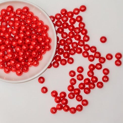 Pearl Beads for Jewelry Making Holes ABS Craft Beads with Holes for Jewelry Making, Bracelet, Necklace Crafting Bulk Bead Kit (10mm,Ivory White/450 pcs) in Saudi Arabia