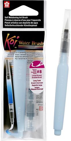 SAKURA Koi Water Brush - Water Brush for Watercolor - 4 ml Tank - Small Brush Tip in Saudi Arabia