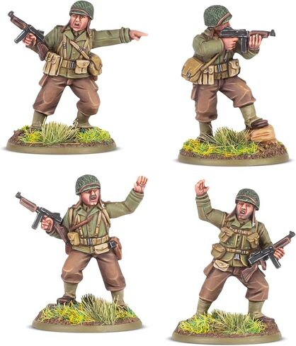 Warlord Games Bolt Action: US Rangers Platoon Commanders in Saudi Arabia