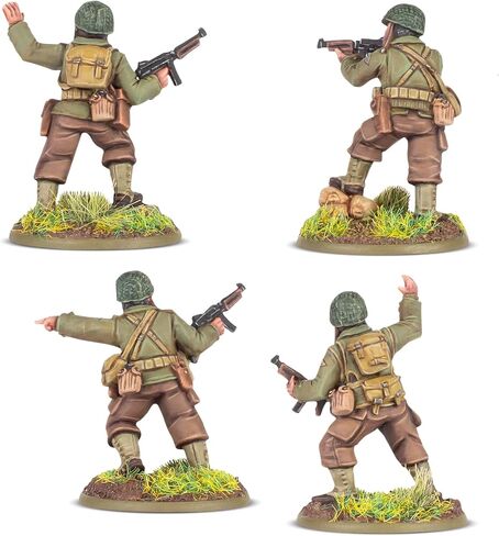 Warlord Games Bolt Action: US Rangers Platoon Commanders in Saudi Arabia