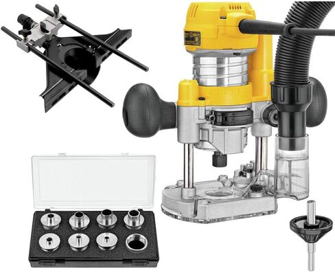 DEWALT Router Fixed/Plunge Base Kit, Variable Speed, 1.25-HP Max Torque (DWP611PK) in Saudi Arabia