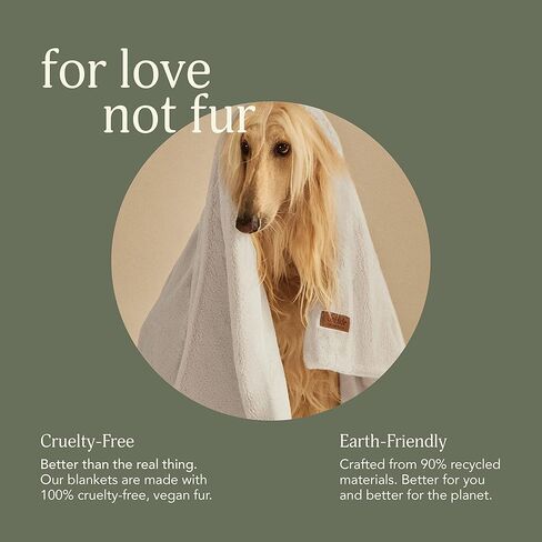 UnHide Lil’ Pet Marsh – بطانية من الفرو الصناعي للحيوانات الأليفة – بطانية للكلاب ناعمة للغاية وخفيفة الوزن وقابلة للغسل – راحة وحماية للأريكة أو القفص أو السرير – بقرة in Kuwait