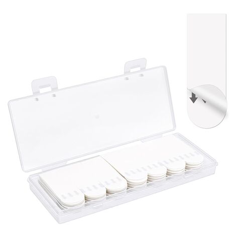 Poster Adhesive Strips, 64 PCS Damage Free Hanging Poster Hangers Removable, No Tools Picture Hanging Strips for Posters, Picture Hangers Wall Office Decoration and Indoor Hooks in Saudi Arabia