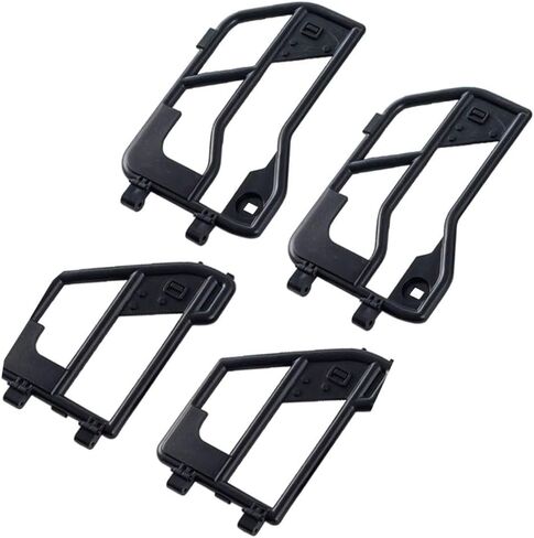 RC Car Plastic Tube Doors & Rearview Mirror for 1:10 RC Crawler Car Axial SCX10 90046 for Jeep Wrangler Hard Body Shell 313 wheelbase in Saudi Arabia