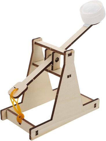 Kids Catapult Building Kit Trebuchet Engineering Kit Stem Puzzle Learning Activity Your Own Wood Projectile Launcher and Discover Physics in Saudi Arabia