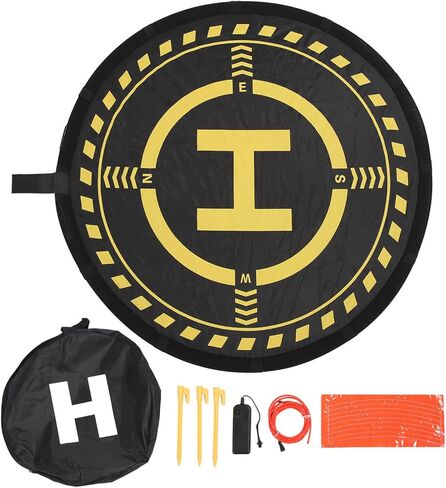 Srliya 70cm Drone Landing Pad Adjustable Luminous Night Light Drone Landing Pad for Air 3 Mini 3 4 Pro TJP07 in Saudi Arabia