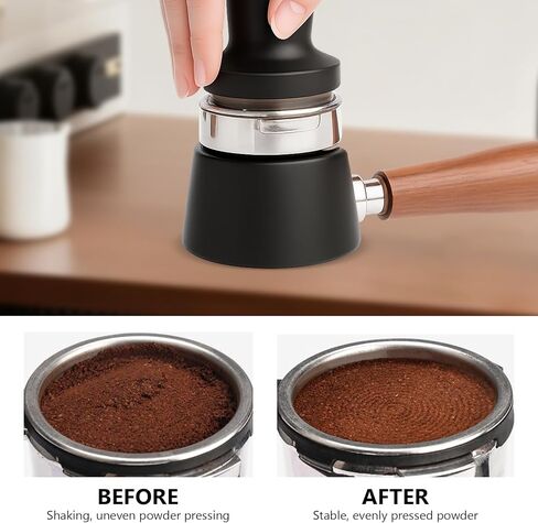 حامل فلتر القهوة من السيليكون ومحطة ضغط الإسبريسو لمقهى نينجا لوكس ES601 وES701 - حصيرة ضغط الإسبريسو غير القابلة للانزلاق، دعم ثابت لمرشح القهوة، ملحق بار القهوة المتين in Kuwait