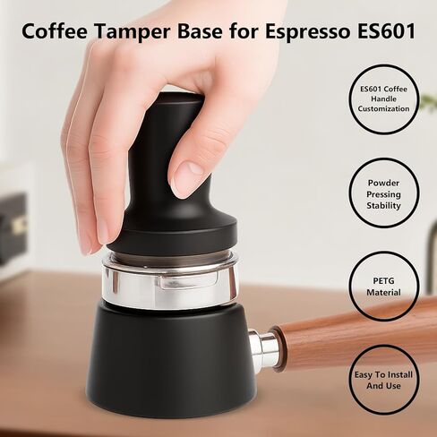 حامل فلتر القهوة من السيليكون ومحطة ضغط الإسبريسو لمقهى نينجا لوكس ES601 وES701 - حصيرة ضغط الإسبريسو غير القابلة للانزلاق، دعم ثابت لمرشح القهوة، ملحق بار القهوة المتين in Kuwait