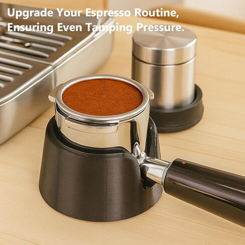 حامل فلتر القهوة من السيليكون ومحطة ضغط الإسبريسو لمقهى نينجا لوكس ES601 وES701 - حصيرة ضغط الإسبريسو غير القابلة للانزلاق، دعم ثابت لمرشح القهوة، ملحق بار القهوة المتين in Kuwait