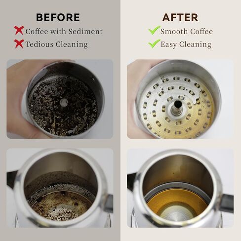 Percolator Coffee Filters Compatible with Farberware Coffee Percolator, 200 Pcs Disposable Perforated Brown Filter Paper for Farberware 12 Cup Cuisinart 12 Cup in Saudi Arabia