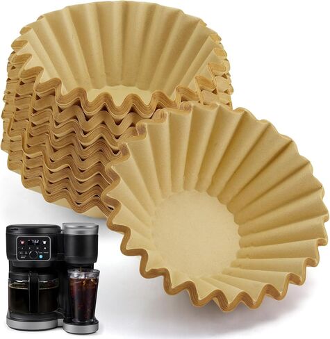 Paper Coffee Filters Compatible with Keurig Duo Coffee Maker, 200 Pcs Unbleached Extra-Deep Bowl Design Filter Paper for Keurig Duo 72oz in Saudi Arabia