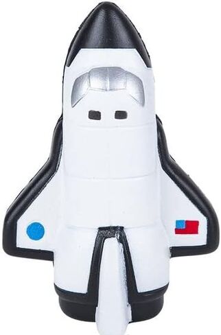 Space Squeeze Stress Toys | Pack of 3 | Space Shuttle Astronaut Rocket Set - 4.5-5 Inches by HAPPY DEALS~ in Saudi Arabia