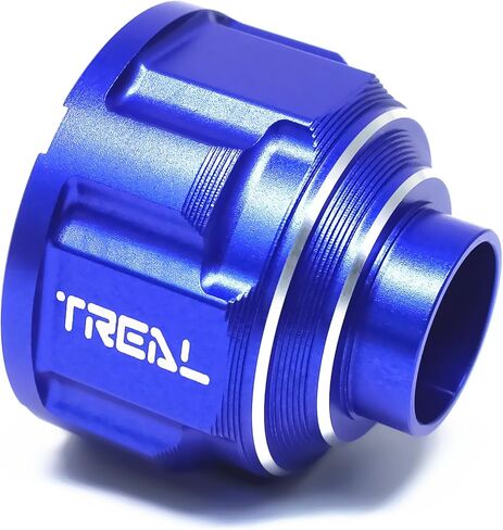 TREAL Aluminum 7075 Front & Rear Diff Housing Case CNC Machined Upgrades Compatible with XRT & XMAXX (Black) in Saudi Arabia