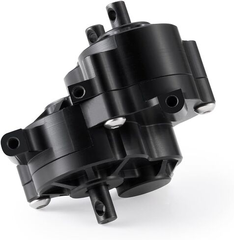 RCLIONS Complete Transmission Case Center Gearbox with Steel Gear for 1/10 Redcat Ascent-10 RC Crawler Car Upgrades Parts in Saudi Arabia