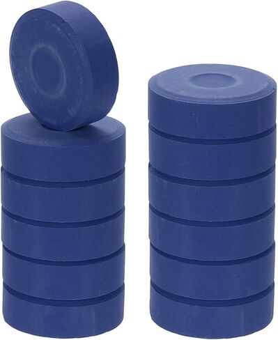 PATIKIL 12 Pcs Washable Tempera, 2.3"x0.7" Large Tempera Paint Cakes Bulk Paints Blocks Art Supplies Watercolor Cake for Artists Art Painting Drawing DIY Crafting, Blue in Saudi Arabia