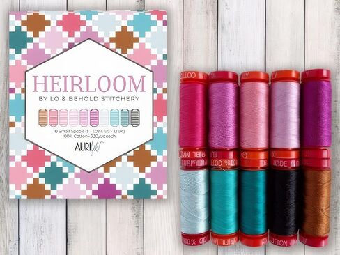Aurifil - Brittany Lloyd's Heirloom 10 Small Spools in Saudi Arabia