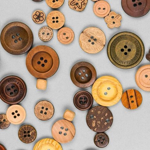 50g Assorted Sizes Buttons Mixed Handmade Ornament Buttons for Sewing Decorations DIY Arts and Crafts Manual Button Painting(Multicolor) in Saudi Arabia