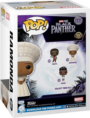 Funko Pop Black Panther Ramonda Legacy Collection Multicolor #1111 in Saudi Arabia