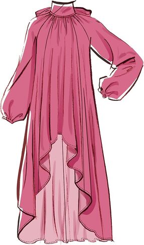 McCall's M8603R5 Misses' Very Loose-Fitting Flared Dress Sewing Pattern Packet, Design Code M8603, Sizes 14-16-18-20-22 in Saudi Arabia