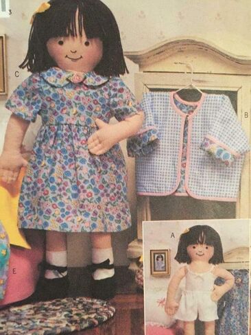 BUTTERICK Pattern 3490 Soft Maggie Doll in Saudi Arabia