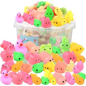 GOLDGE 150pcs Mini Mochi Squishy Toys: Random Party Favors for Kids 4-12, Sensory Fidget Toys for Goodie Bags, Piñata Stuffers, Classroom Prizes, Treasure Box, Easter Egg Fillers, Stress Relief Gifts in Kuwait