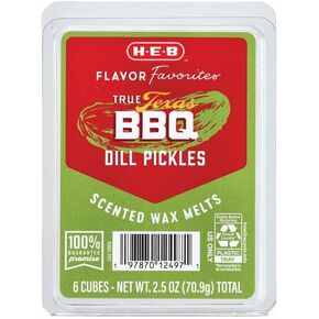H‑E‑B Flavor Favorites Scented Wax Melts - 6 Wax Cubes (2.5oz, BBQ Dill Pickles) in Saudi Arabia