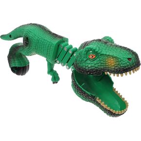 Kisangel ديناصور المنتزع اللعب الكرتون تلسكوبي الربيع مناور كليب مع الأسنان العض المنتزع للأطفال لعبة المزحة in Kuwait