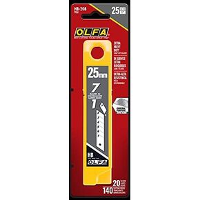 Olfa 25Mm Snap-Off Blades - 20/Pk in Saudi Arabia