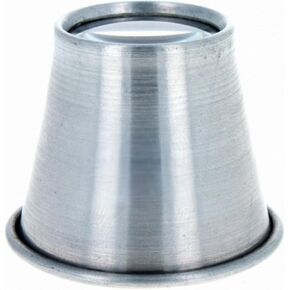 أداة عالمية 5X من الألومنيوم للمجوهرات العدسة الزجاجية بقطر 22 مم in Kuwait