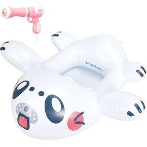 Pool Float Kids with Water Gun - Inflatable Shark Toddler Pool Floaties, Pool Toys for Kids Ages 3-10, Swimming Floats with Water Cannon for Lake Beach Pool Party in Saudi Arabia
