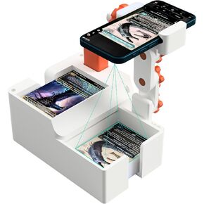 Card Scanner Pro: ماسح ضوئي تلقائي متقدم للبطاقات وقاذفة لبطاقات MTG/TCG والبطاقات الرياضية - حامل قابل لضبط الارتفاع مع مشبك عالمي، ملحق أساسي لبطاقة التداول in Kuwait
