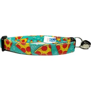 CritterGear Breakaway Cat Collar in Pepperoni Pizza (U.S.A. Made) in Saudi Arabia
