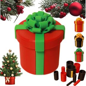 Annoying Gift Box - Upgraded Screw Puzzle That Fits US Dollar Bills (2.75" Tube), Includes a Reinforced Key for Repeated Use - Cash Prank Gift for Birthday, Christmas & Fun Party Game in Saudi Arabia