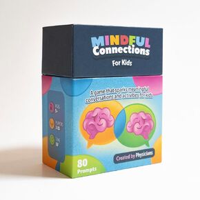 Mindful Connections for Kids – 80 Fun Conversation and Activity Cards to Build Emotional Intelligence and Social Skills, Created by Doctors, Ideal for Families, Therapists, and Classrooms, Ages 5+ in Saudi Arabia