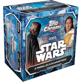 2025 Topps Chrome Sapphire Edition Star Wars Hobby Box Factory Sealed in Saudi Arabia