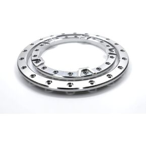 CNC Alu Inner Outer beadlock Ring for PROLine PRO1015113 Road Tire & MX43 4.3" Tire (red) in Saudi Arabia